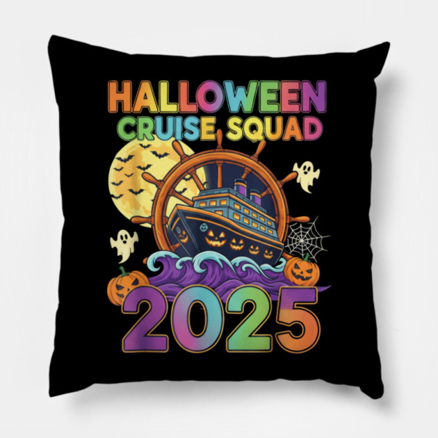 Halloween-2025 Pillow by Creatifly Graphic Tees