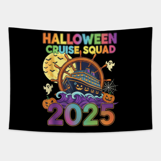 Halloween-2025 Tapestry by Creatifly Graphic Tees