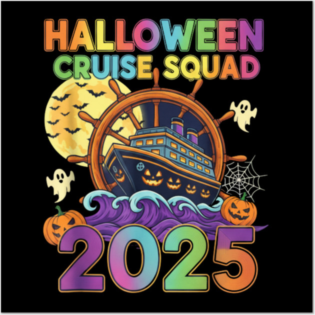 Halloween-2025 Wall Art by Creatifly Graphic Tees