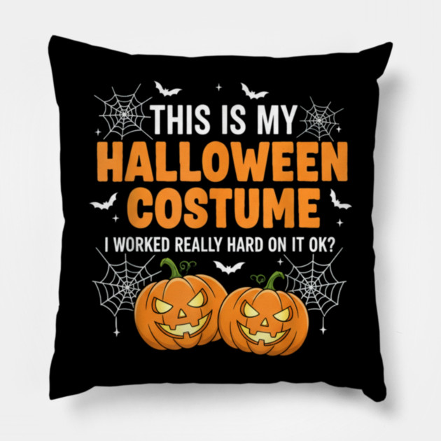 Halloween-2025 Pillow by Creatifly Graphic Tees