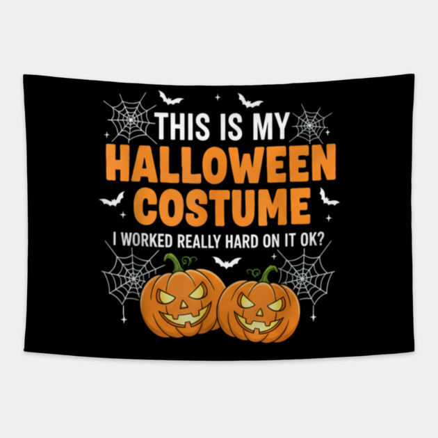 Halloween-2025 Tapestry by Creatifly Graphic Tees