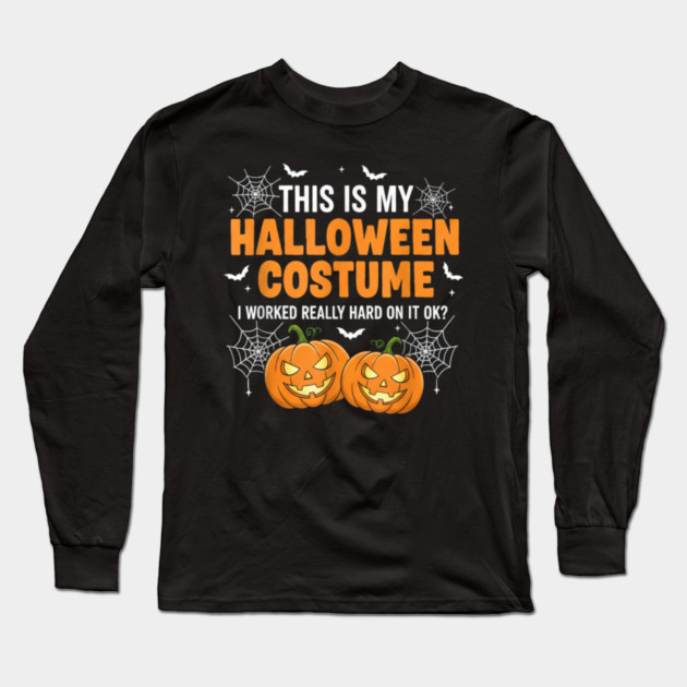 Halloween-2025 Long Sleeve T-Shirt by Creatifly Graphic Tees