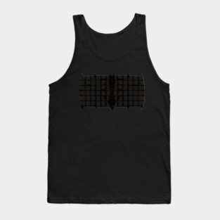 Absolute Batman | Dark Knight Grid Emblem Design by Mongeek Tank Top