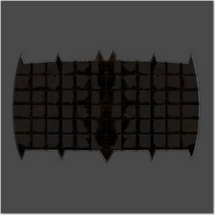 Absolute Batman | Dark Knight Grid Emblem Design by Mongeek Posters and Art