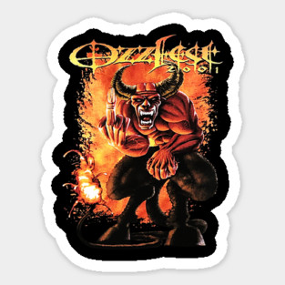 90s 2000s Classic Rock Star Music Festival Magnet