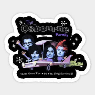 90s 2000s Classic Rock Star TV Show Magnet