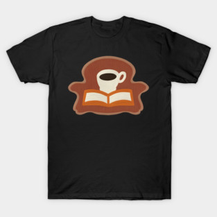 Cozy Library Coffee Break books T-Shirt