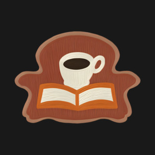 Cozy Library Coffee Break books T-Shirt