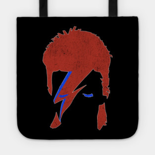 David Bowie minimalist digital art Tote