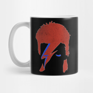 David Bowie minimalist digital art Mug