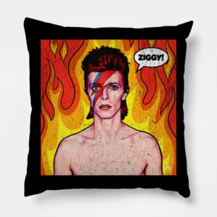 David Bowie ZIGGY Pillow