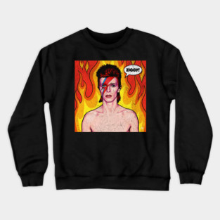 David Bowie ZIGGY Crewneck Sweatshirt