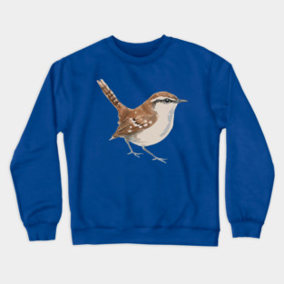 Carolina Wren – Charming Backyard Songbird Crewneck Sweatshirt