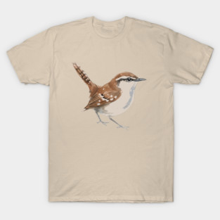 Carolina Wren – Charming Backyard Songbird T-Shirt