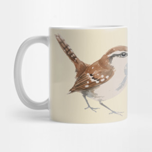 Carolina Wren – Charming Backyard Songbird Mug