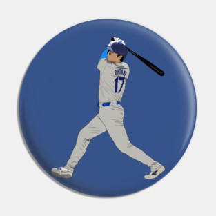 Shohei Ohtani 17 Home Run Hit Minimalist Pin