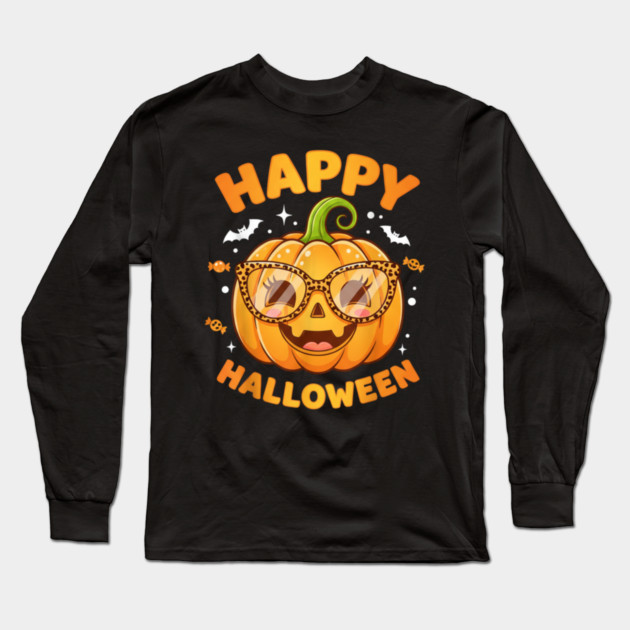 Halloween-2025 Long Sleeve T-Shirt by Creatifly Graphic Tees