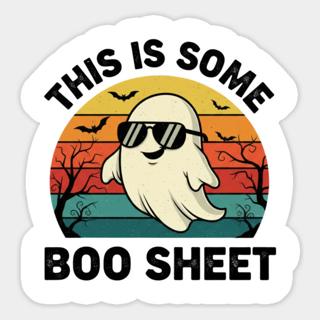 This-Is-Some-Boo-Sheet Magnet by Creatifly Graphic Tees