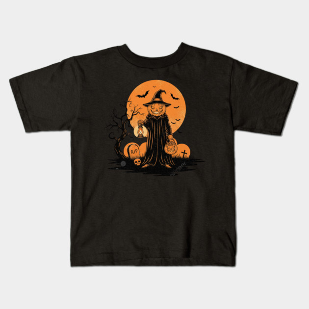 Halloween-2025 Kids T-Shirt by Creatifly Graphic Tees