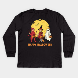 halloween-vibes Kids Long Sleeve T-Shirt