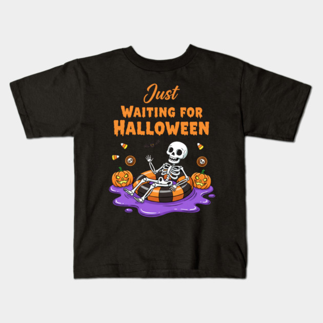halloween-vibes Kids T-Shirt by Creatifly Graphic Tees