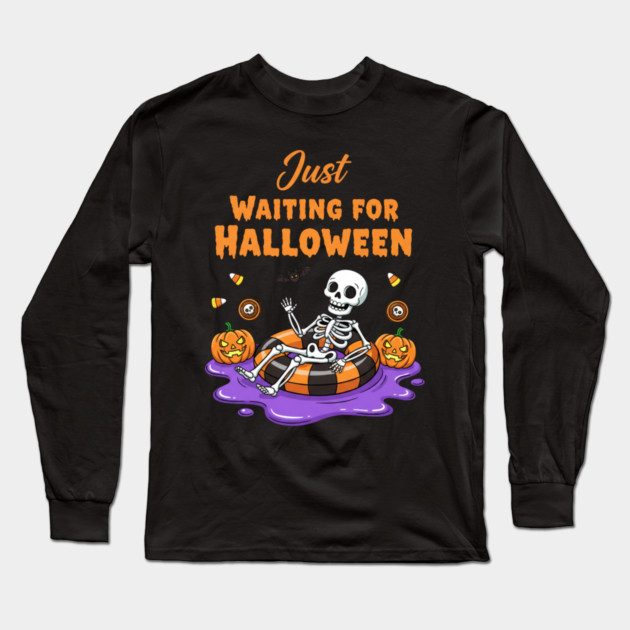 halloween-vibes Long Sleeve T-Shirt by Creatifly Graphic Tees