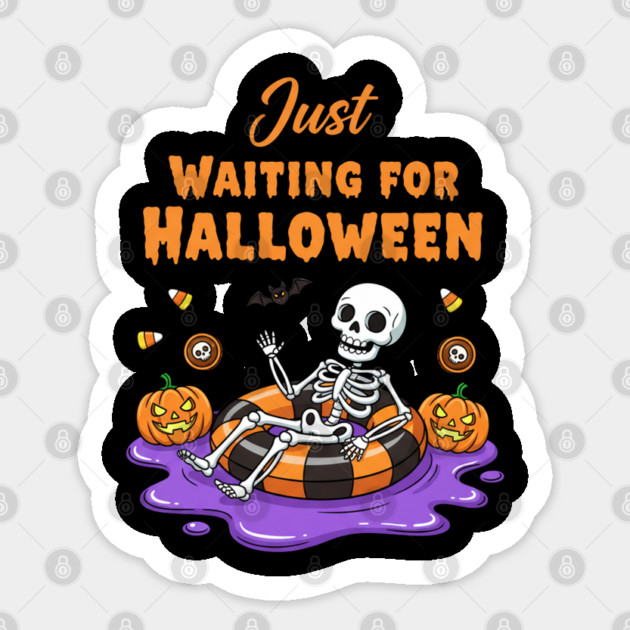 halloween-vibes Sticker by Creatifly Graphic Tees