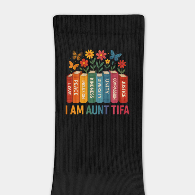 I-Am-Aunt-Tifa-Human-Rights-Floral by ArtistTee ⭐⭐⭐⭐⭐