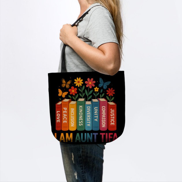 I-Am-Aunt-Tifa-Human-Rights-Floral by ArtistTee ⭐⭐⭐⭐⭐