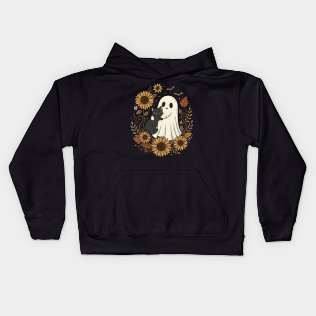 halloween-vibes Kids Hoodie by Creatifly Graphic Tees
