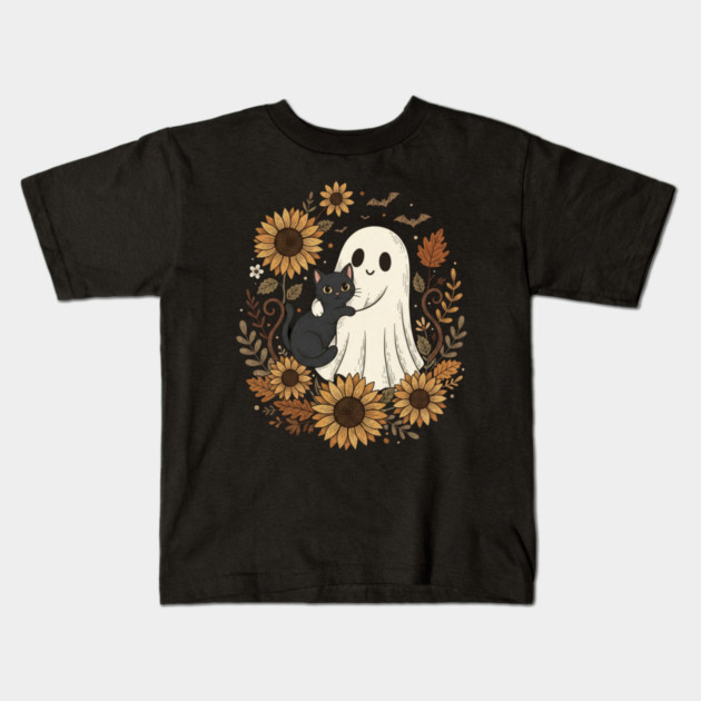 halloween-vibes Kids T-Shirt by Creatifly Graphic Tees
