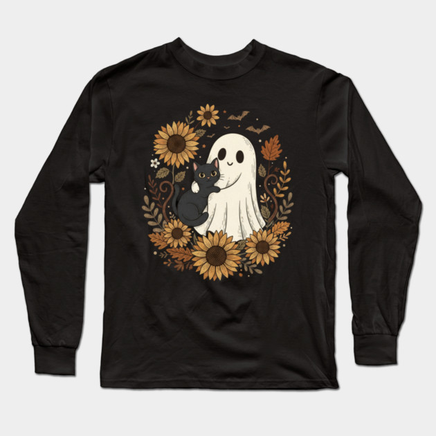 halloween-vibes Long Sleeve T-Shirt by Creatifly Graphic Tees
