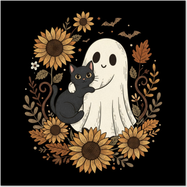 halloween-vibes Wall Art by Creatifly Graphic Tees