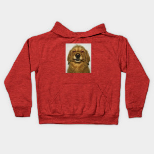 Stoned Dog Meme Kids Hoodie