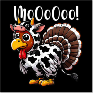 Turkey Moo Posters and Art