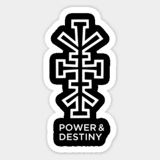 Adinkra Symbol - Power & Destiny Magnet