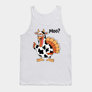 Turkey Moo Tank Top
