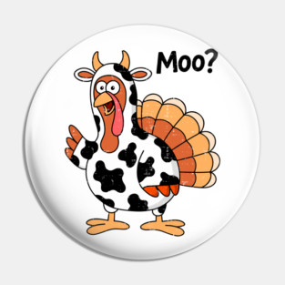 Turkey Moo Pin