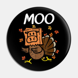 Turkey Moo Pin