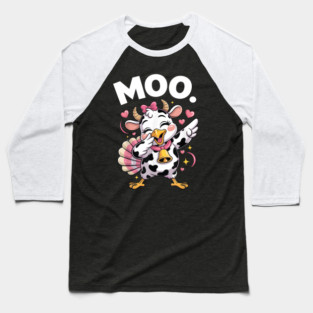 Turkey Moo Baseball T-Shirt