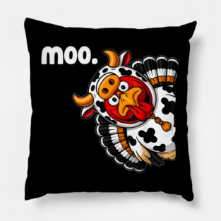 Turkey Moo Pillow