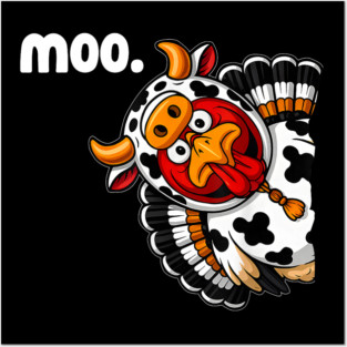 Turkey Moo Posters and Art