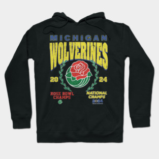 Michigan 2024 Rose Bowl Hoodie