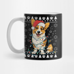 Corgi Christmas Ugly Sweater Funny Dog Xmas Mug