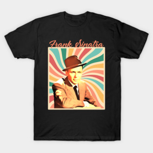 Retro Vintage 80s 90s Sinatra Fanart Style T-Shirt