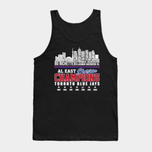 Toronto Blue Jays 2025 AL- East-Division Champions skyline Tank Top