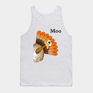 Turkey Moo Tank Top