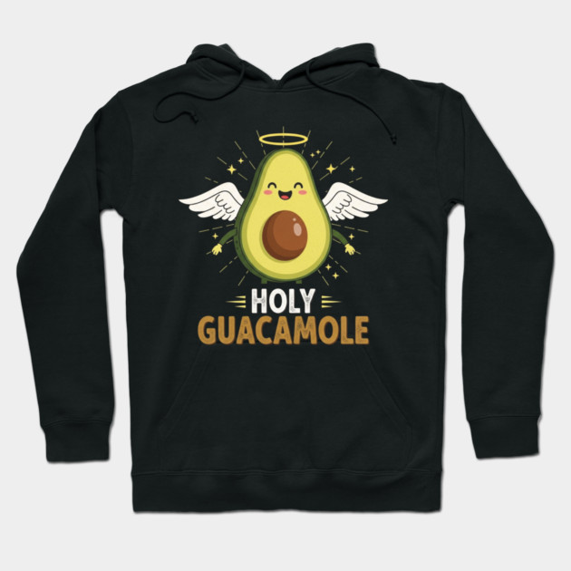 Avocado Guacamole Tee - Holy Guac Saintly Foodie Gift Hoodie by OUTFITPAW