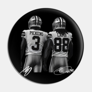 George Pickens and Ceedee Lamb,  Dallas Cowboys Pin