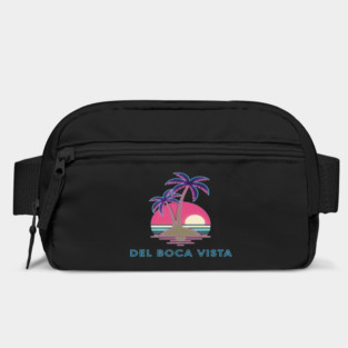 Del Boca Vista Tee - Retirement Community Retro-Wave Bag